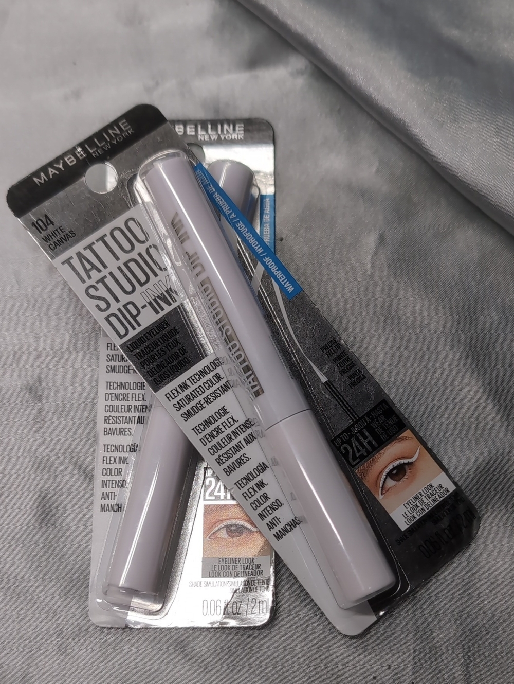 Maybelline Tattoo Studio Dip-Ink Liquid Eyeliner — White Canvas